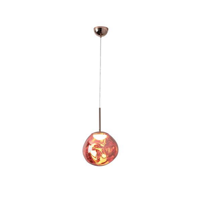 ΦΩΤΙΣΤΙΚΟ ΚΡΕΜΑΣΤΟ ΣΤΡΟΓΓΥΛΟ LED 6W 3000K 600Lm Φ30 ΡΟΖ ΧΡΥΣΟ ARTE ILLUMINA PICADILLY