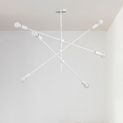 ΦΩΤΙΣΤΙΚΟ ΚΡΕΜΑΣΤΟ 6XΕ27 100X65 ΛΕΥΚΟ ARTE ILLUMINA