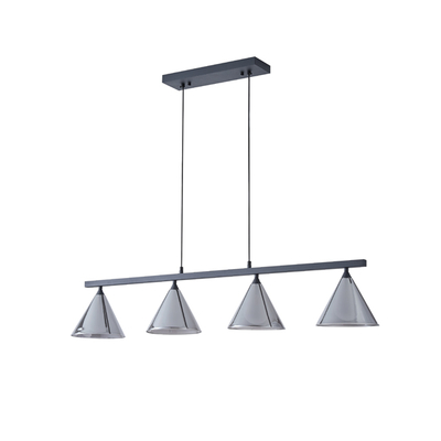 ΦΩΤΙΣΤΙΚΟ ΚΡΕΜΑΣΤΟ ΓΥΑΛΙ 4ΦΩΤΟ G9 MAX 4x10W 1080x1410mm ΦΙΜΕ ARTE ILLUMINA DELTA