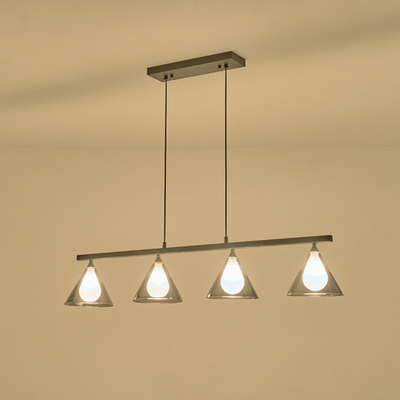 ΦΩΤΙΣΤΙΚΟ ΚΡΕΜΑΣΤΟ ΓΥΑΛΙ 4ΦΩΤΟ G9 MAX 4x10W 1080x1410mm ΦΙΜΕ ARTE ILLUMINA DELTA