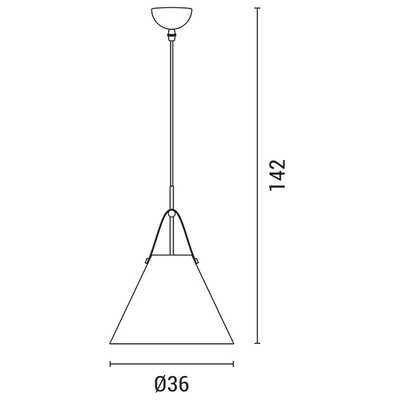 ΦΩΤΙΣΤΙΚΟ ΚΑΜΠΑΝΑ Ε27 Φ360X260 ΛΕΥΚΗ ARTE ILLUMINA