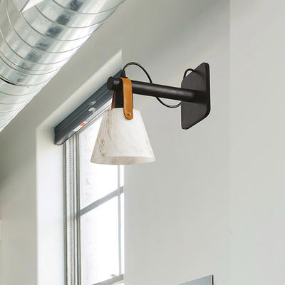 ΑΠΛΙΚΑ ΤΟΙΧΟΥ Ε27 310X150X170 ΛΕΥΚΟ-ΜΑΡΜΑΡΟ ARTE ILLUMINA