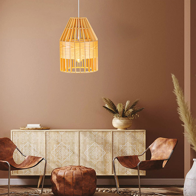 ΦΩΤΙΣΤΙΚΟ ΚΡΕΜΑΣΤΟ ΜΟΝΟΦΩΤΟ Ε27 Φ400X400 ΞΥΛΙΝΟ ARTE ILLUMINA