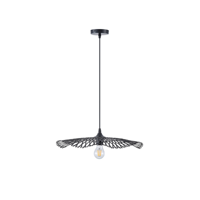 ΦΩΤΙΣΤΙΚΟ ΚΡΕΜΑΣΤΟ BAMBOO 1XE27 MAX 15W 475X1160mm ΜΑΥΡΟ ARTE ILLUMINA CROSSLINE