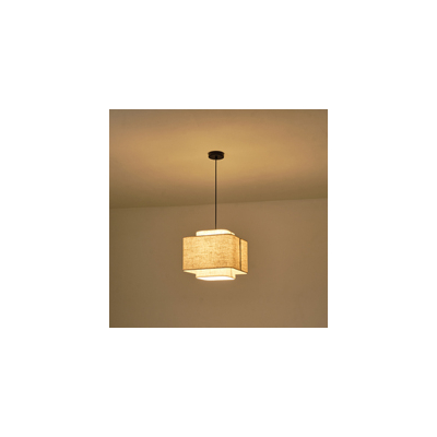 ΦΩΤΙΣΤΙΚΟ ΚΡΕΜΑΣΤΟ ΥΦΑΣΜΑ  1XΕ27 ΜΑΧ 60W Φ320Χ1090mm ΜΠΕΖ ARTE ILLUMINA ΜUSA