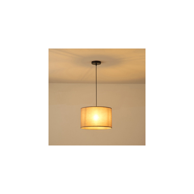 ΦΩΤΙΣΤΙΚΟ ΚΡΕΜΑΣΤΟ ΥΦΑΣΜΑ 1XΕ27 MAX 15W Φ380Χ240mm  ΓΚΡΙ ARTE ILLUMINA SOHO