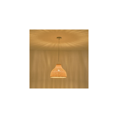 ΦΩΤΙΣΤΙΚΟ ΚΡΕΜΑΣΤΟ BAMBOO 1X1XE27 MAX 40W 330X330X258 ARTE ILLUMINA COASTAL