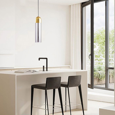 ΦΩΤΙΣΤΙΚΟ ΚΡΕΜΑΣΤΟ Φ10X40 MAX 7W Ε14X1 SMOKY-ΧΡΥΣΟ ARTE ILLUMINA CALLIOPE