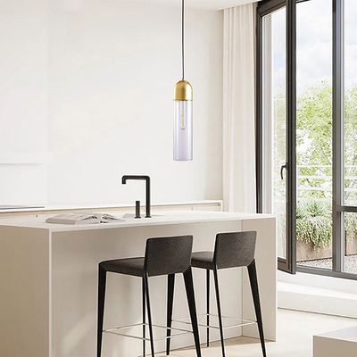 ΦΩΤΙΣΤΙΚΟ ΚΡΕΜΑΣΤΟ Φ10X40 1XE14 MAX 7W ΔΙΑΦΑΝΟ-ΧΡΥΣΟ ARTE ILLUMINA CALLIOPE