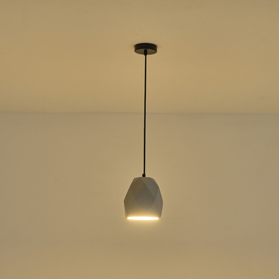 ΦΩΤΙΣΤΙΚΟ ΚΡΕΜΑΣΤΟ ΤΣΙΜΕΝΤΟ 1XE27  MAX 40W 160X160X170mm ΓΚΡΙ ARTE ILLUMINA ARME