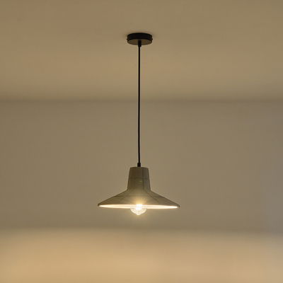 ΦΩΤΙΣΤΙΚΟ ΚΡΕΜΑΣΤΟ  ΤΣΙΜΕΝΤΟ 1XE27 MAX 40W 320X320X160mm ΓΚΡΙ ARTE ILLUMINA ARME