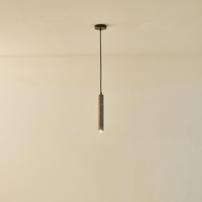 ΦΩΤΙΣΤΙΚΟ ΚΡΕΜΑΣΤΟ ΤΣΙΜΕΝΤΟ LED 3W 45X45X300mm ΓΚΡΙ ARTE ILLUMINA SALPICO