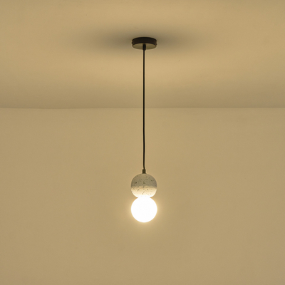 ΦΩΤΙΣΤΙΚΟ ΚΡΕΜΑΣΤΟ ΤΣΙΜΕΝΤΟ&ΓΥΑΛΙ G9 MAX 15W 100X100X210mm  ΛΕΥΚΟ ARTE ILLUMINA  SALPICO