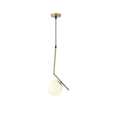 ΦΩΤΙΣΤΙΚΟ ΚΡΕΜΑΣΤΟ ΓΥΑΛΙ 1XE27 MAX 40W 220X150X1460mm ΛΕΥΚΟ ARTE ILLUMINA ORBA