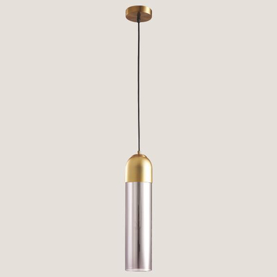 ΦΩΤΙΣΤΙΚΟ ΚΡΕΜΑΣΤΟ Φ10X40 MAX 7W Ε14X1 SMOKY-ΧΡΥΣΟ ARTE ILLUMINA CALLIOPE