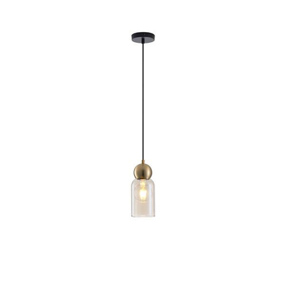 ΦΩΤΙΣΤΙΚΟ ΚΡΕΜΑΣΤΟ ΓΥΑΛΙ ΜΟΝΟΦΩΤΟ 1XE27 MAX 15W100x1270mm ΜΑΥΡΟ ARTE ILLUMINA AURELIA