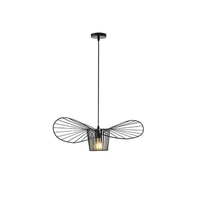 ΦΩΤΙΣΤΙΚΟ ΚΡΕΜΑΣΤΟ ΜΕΤΑΛΛΟ 1XE27  MAX 40W 600X600X1270mm ΜΑΥΡΟ ARTE ILLUMINA OGGI