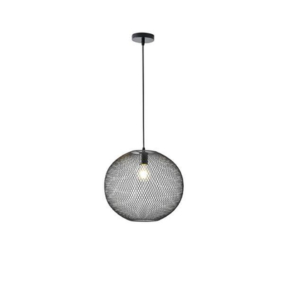 ΦΩΤΙΣΤΙΚΟ ΚΡΕΜΑΣΤΟ ΜΕΤΑΛΛΟ 1XE27  MAX 40W 250X250X1280mm ΜΑΥΡΟ ARTE ILLUMINA OGGI
