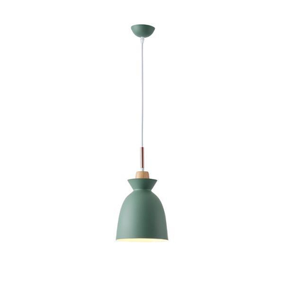 ΦΩΤΙΣΤΙΚΟ ΚΡΕΜΑΣΤΟ ΜΕΤΑΛΛΟ 1XΕ27 MAX 15W 195X1294mm ΠΡΑΣΙΝΟ-ΛΕΥΚΟ ARTE ILLUMINA SIMPLO