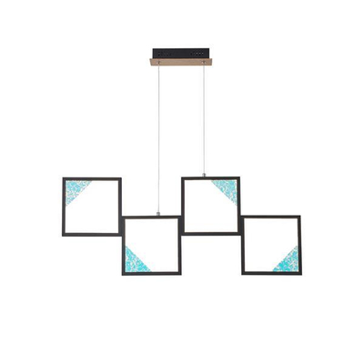 ΦΩΤΙΣΤΙΚΟ ΟΡΟΦΗΣ ΑΛΟΥΜΙΝΙΟ LED 36W 3000K 850Lm 820X16X1340mm ΜΑΥΡΟ ARTE ILLUMINA SQUARE