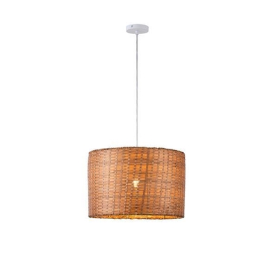 ΦΩΤΙΣΤΙΚΟ ΚΡΕΜΑΣΤΟ BAMBOO 1XE27 400Χ400X270mm ARTE ILLUMINA JUTE