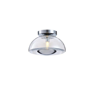 ΠΛΑΦΟΝΙΕΡΑ ΓΥΑΛΙΝΗ G9 MAX 25W 230X230X150mm ΑΣΗΜΙ ARTE ILLUMINA CLEAR