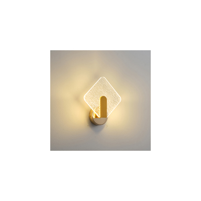 ΑΠΛΙΚΑ ΑΚΡΥΛΙΚΗ  8W 3000K 720Lm 540X480mm ΧΡΥΣO ARTE ILLUMINA VOLET