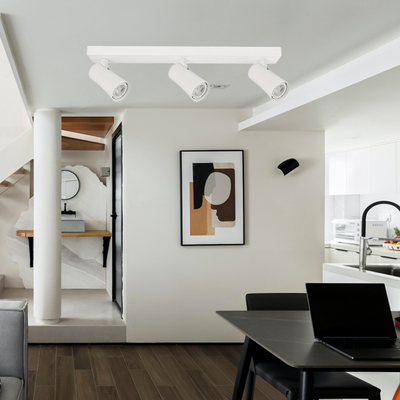 ΣΠΟΤ ΟΡΟΦΗΣ ΤΡΙΠΛΟ GU10 S1901 ΛΕΥΚΟ ARTE ILLUMINA