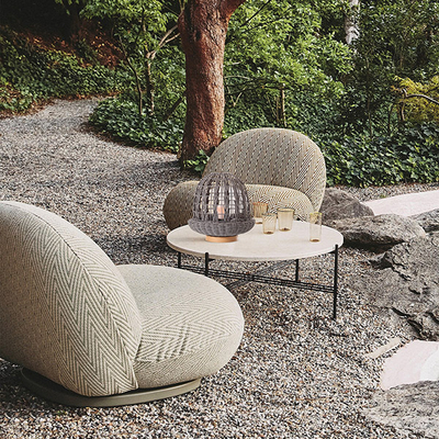 ΠΟΡΤΑΤΙΦ E27 ΒΑΣΗ ΞΥΛΟ&RATTAN Φ29X30 ΓΚΡΙ ARTE ILLUMINA