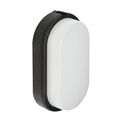 ΑΠΛΙΚΑ ΤΟΙΧΟΥ LED  ΠΛΑΣΤΙΚΗ ΟΒΑΛ 11W 168X92X48mm ΜΑΥΡΟ ARTE ILLUMINA