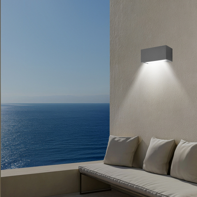 ΑΠΛΙΚΑ ΤΟΙΧΟΥ Ε27 250X110X10 IP54 ΓΡΑΦΙΤΗ ARTE ILLUMINA AMIGO