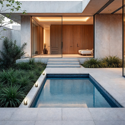 ΑΠΛΙΚΑ ΤΟΙΧΟΥ ΑΛΟΥΜΙΝΙΟΥ Ε27 ΜΑΧ 20W IP54 120Χ120Χ160mm ΜΑΥΡO ARTE ILLUMINA