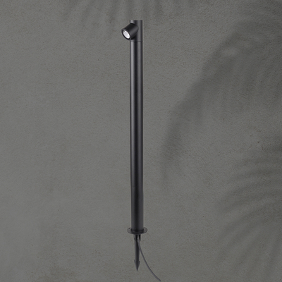 ΚΟΛΩΝΑΚΙ ΑΛΟΥΜΙΝΙΟΥ 5W Φ55XH:800mm IP65 3000K ΜΑΥΡΟ ARTE ILLUMINA