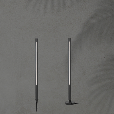 ΚΟΛΩΝΑΚΙ ΑΛΟΥΜΙΝΙΟΥ 12W 25XH:600mm IP65 3000K ΜΑΥΡΟ ARTE ILLUMINA