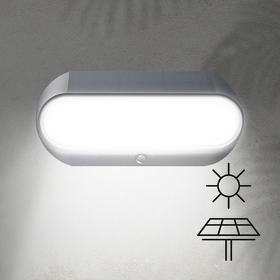 ΑΠΛΙΚΑ ΟΒΑΛ ΜΕ ΗΛΙΑΚΟ PANEL 5W 500LM 3000Κ IP54 ARTE ILLUMINA