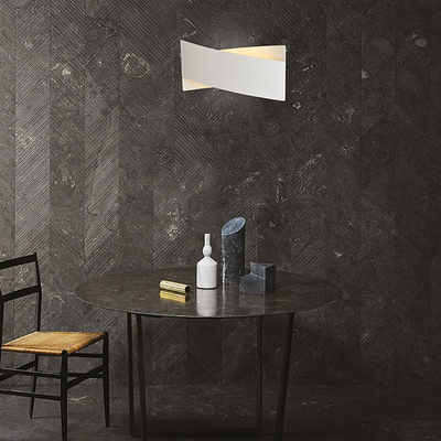 ΑΠΛΙΚΑ ΤΟΙΧΟΥ LED 12W 250X120X80 3000K "XL" ΛΕΥΚΟ ARTE ILLUMINA ERATO