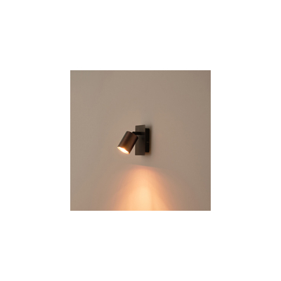 ΣΠΟΤ ΑΛΟΥΜΙΝΙΟΥ 1XGU10  120X80X120mm ΓΚΡΙ ARTE ILLUMINA LUXY