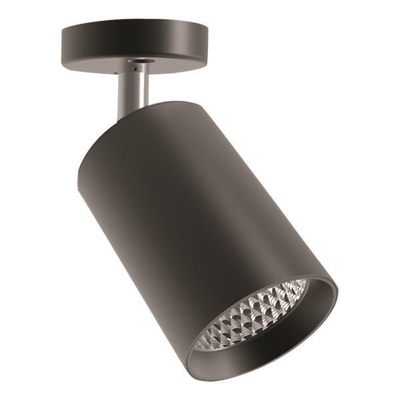 ΦΩΤΙΣΤΙΚΟ ΟΡΟΦΗΣ ΚΙΝΗΤΟ ΚΥΛΙΝΔΡΟΣ LED 18W 4000K ΜΑΥΡΟ PLUS ARTE ILLUMINA ROTONDO