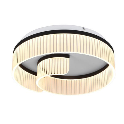 ΠΛΑΦΟΝΙΕΡΑ ΑΚΡΥΛΙΚΗ LED 18W 3000K 1000Lm ΔΙΑΦΑΝΗΣ-ΜΑΥΡΟ  Φ50 ARTE ILLUMINA AURORA