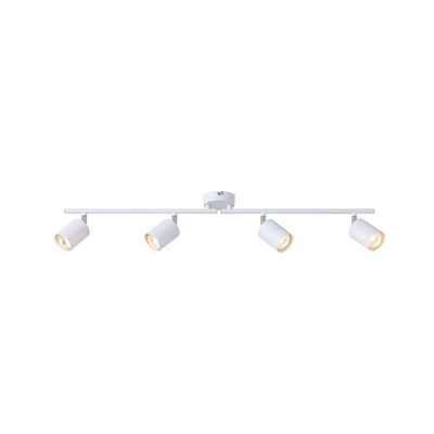 ΣΠΟΤ ΜΕΤΑΛΛΙΚΟ 4ΦΩΤΟ 4XGU10 Max 7W  790X80X165mm ΛΕΥΚΟ ARTE ILLUMINA OLYMP