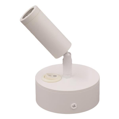 ΣΠΟΤ ΕΞΩΤΕΡΙΚΟ ΚΙΝΗΤΟ 3W LED 3000K ΛΕΥΚΟ PLUS ARTE ILLUMINA ARISTON 1