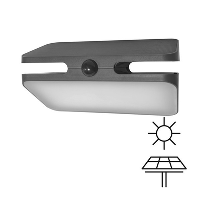 ΑΠΛΙΚΑ ΜΕ ΗΛΙΑΚΟ PANEL 7W 700LM 4000Κ IP54 ΜΕ ΑΝΙΧΝΕΥΤΗ ΚΙΝΗΣΗΣ ARTE ILLUMINA