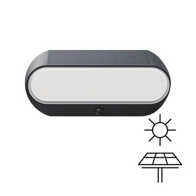 ΑΠΛΙΚΑ ΟΒΑΛ ΜΕ ΗΛΙΑΚΟ PANEL 5W 500LM 3000Κ IP54 ARTE ILLUMINA