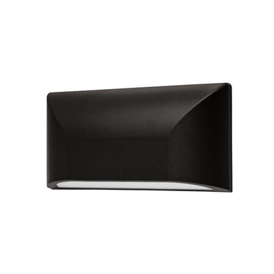 ΑΠΛΙΚΑ ΤΟΙΧΟΥ LED SLIM 6W IP65 220-240V 4000K 220X51X113mm ΜΑΥΡΟ PRO ARTE ILLUMINA