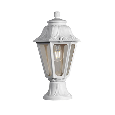 FUMAGALLI ΚΟΛΩΝΑΚΙ ΔΑΠΕΔΟΥ MIKROLOT ANNA ΛΕΥΚΟ ΕΞΑΓΩΝΟ 220X385mm Ε27