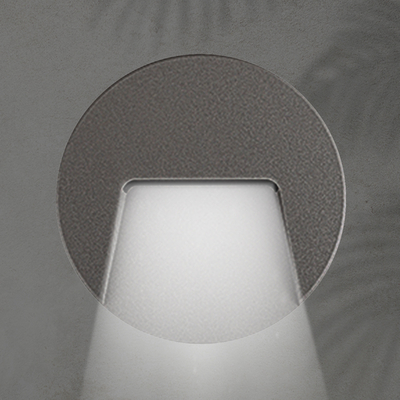 ΦΩΤΙΣΤΙΚΟ ΤΟΙΧΟΥ SLIM LED 3W IP65 230V 4000K Φ135mm ΓΡΑΦΙΤΗΣ PRO ARTE ILLUMINA