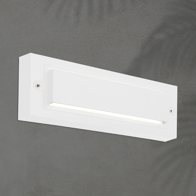 ΦΩΤΙΣΤΙΚΟ ΤΟΙΧΟΥ LED 6W 255X42X90 3CCT IP65 ΛΕΥΚΟ ARTE ILLUMINA SENARIO