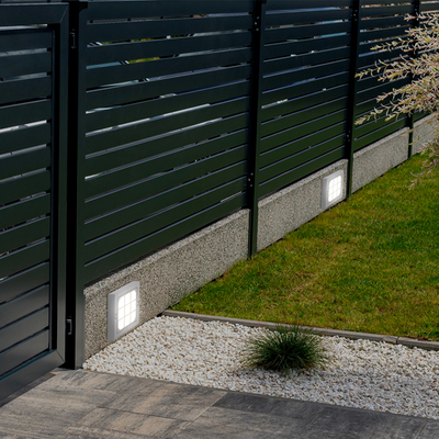 ΦΩΤΙΣΤΙΚΟ ΤΟΙΧΟΥ LED 6W 135X135X32 3CCT IP65 ΓΚΡΙ ARTE ILLUMINA SENARIO