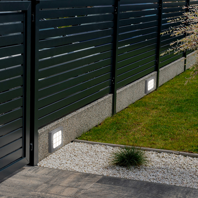 ΦΩΤΙΣΤΙΚΟ ΤΟΙΧΟΥ LED 6W 135X135X32 3CCT IP65 ΓΡΑΦΙΤΗΣ ARTE ILLUMINA SENARIO