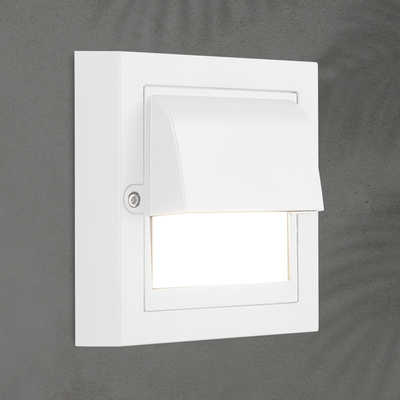 ΦΩΤΙΣΤΙΚΟ ΤΟΙΧΟΥ LED 6W 135X135X55 3CCT IP65 ΛΕΥΚΟ  ARTE ILLUMINA SENARIO